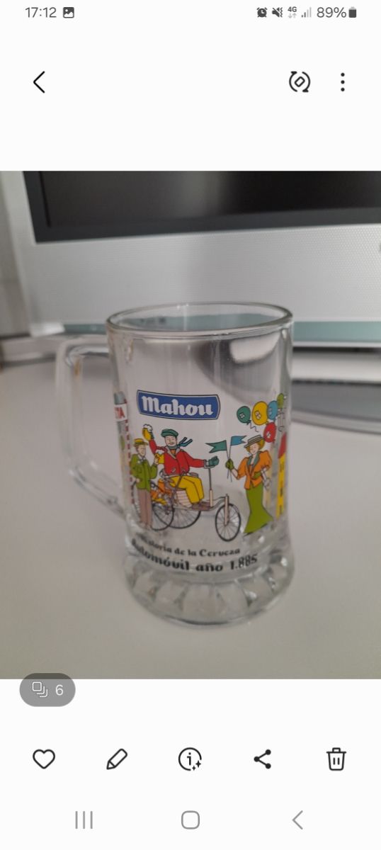 Jarras Cerveza Mahou colección