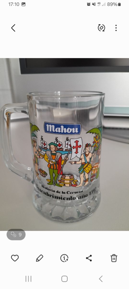 Jarras Cerveza Mahou colección