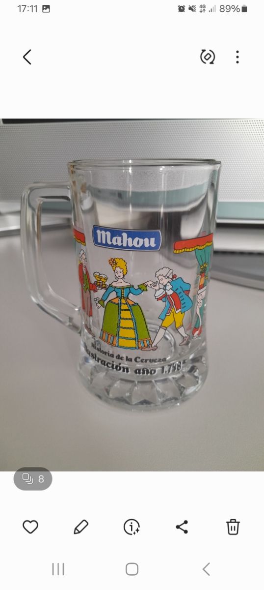 Jarras Cerveza Mahou colección