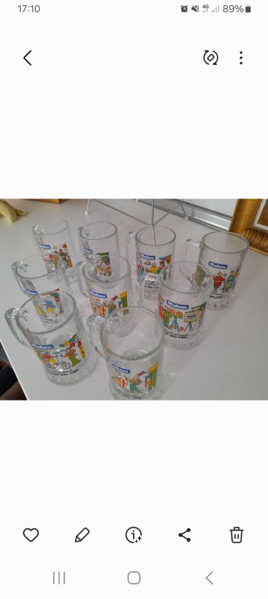 Jarras Cerveza Mahou colección