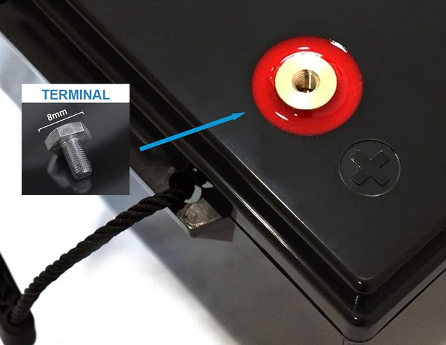 Batería Litio LiFePo4 100Ah autocaravana