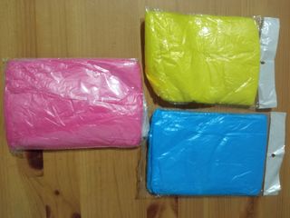 Lote 3 ponchos para niños de 70 x 90