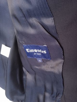 Traje chaqueta niño