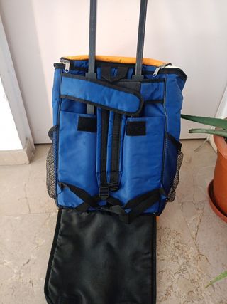 Nevera mochila con ruedas 