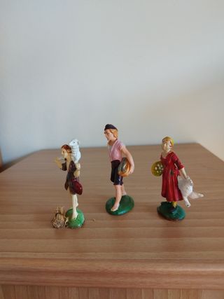 3 statue presepe