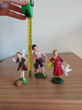 3 statue presepe