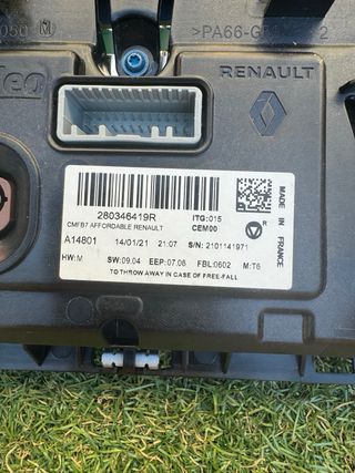 Pantalla Renault Captur