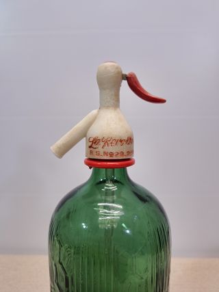 Sifón vintage de colección.