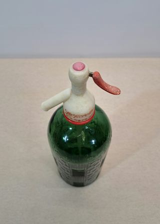 Sifón vintage de colección.