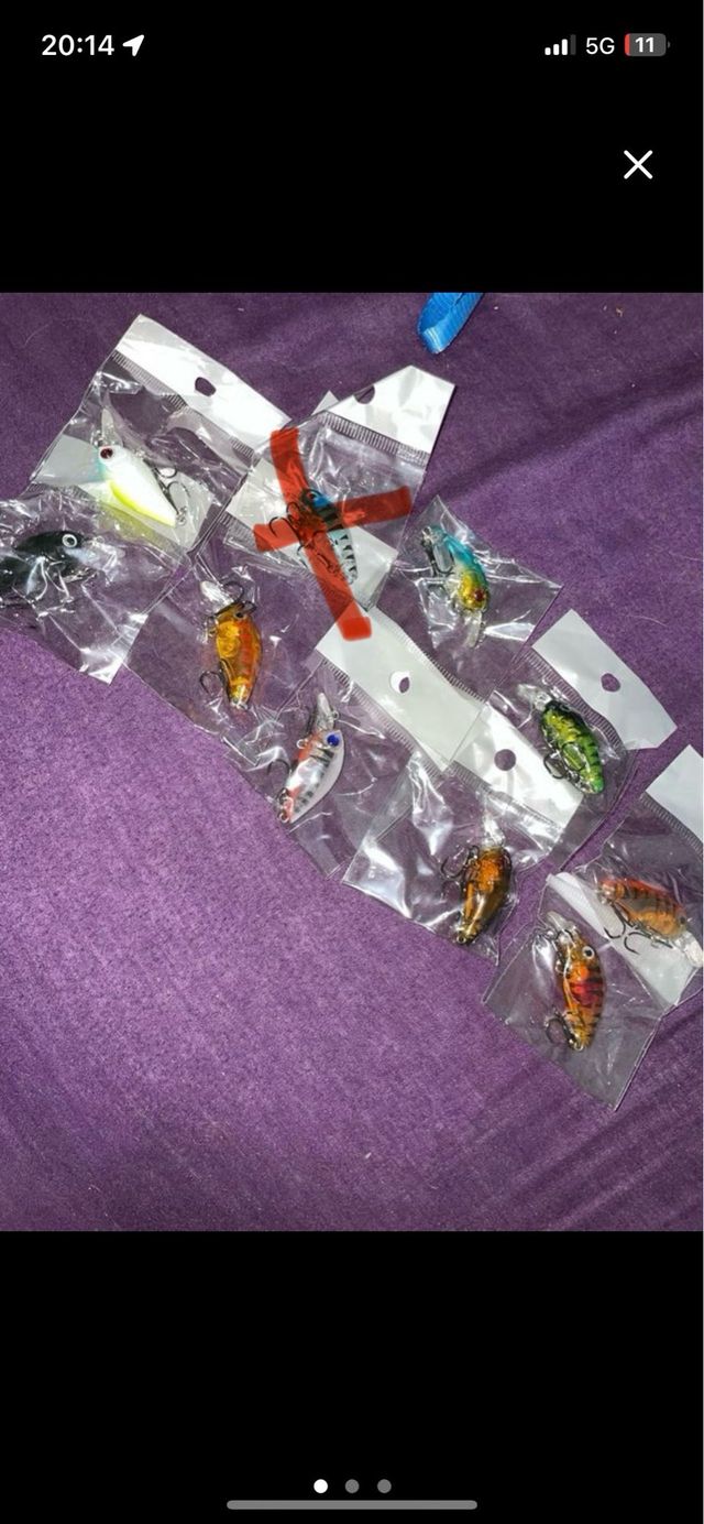 🎣⚠️SEÑUELOS CRANKBAIT 2€ CADA UNO⚠️🎣