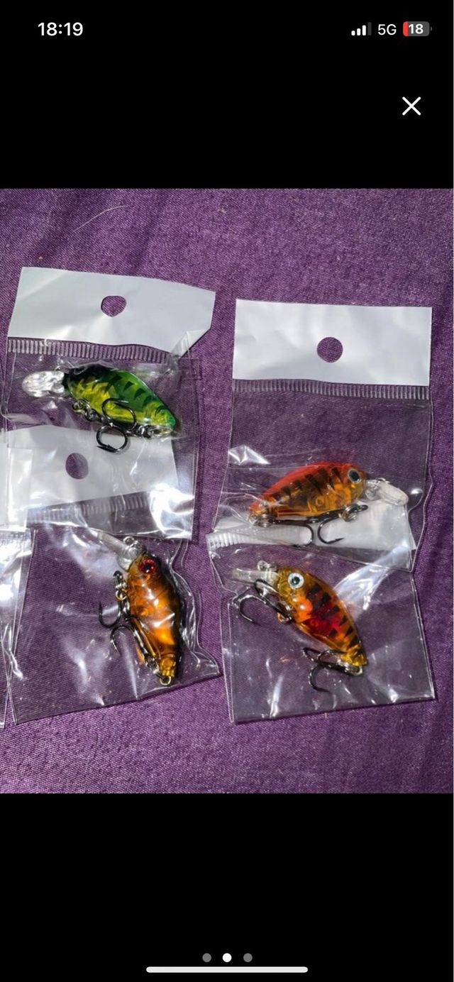 🎣⚠️SEÑUELOS CRANKBAIT 2€ CADA UNO⚠️🎣