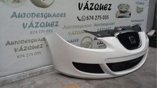 Paragolpes delantero Seat León II 2007 Blanco