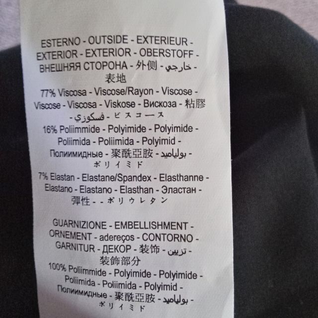 Tubino nero Miss Sixty