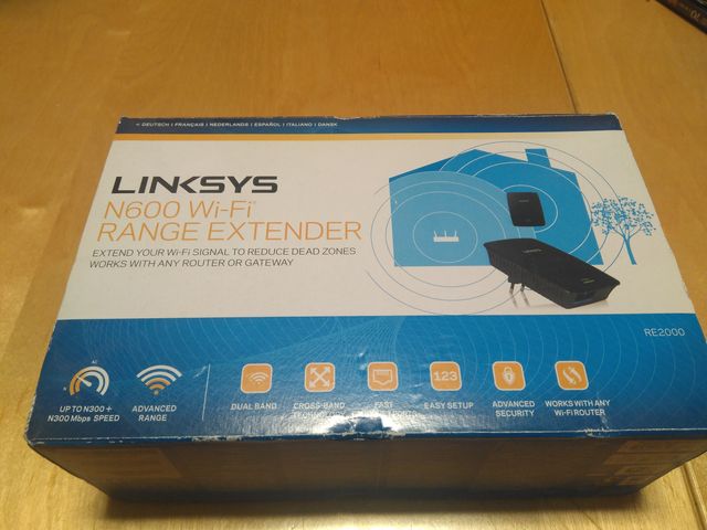 Repetidor - N600 Wi-Fi Range Extender (RE2000)