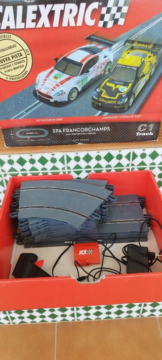 Scalextric c1 pistas digitalizables ENVÍO
