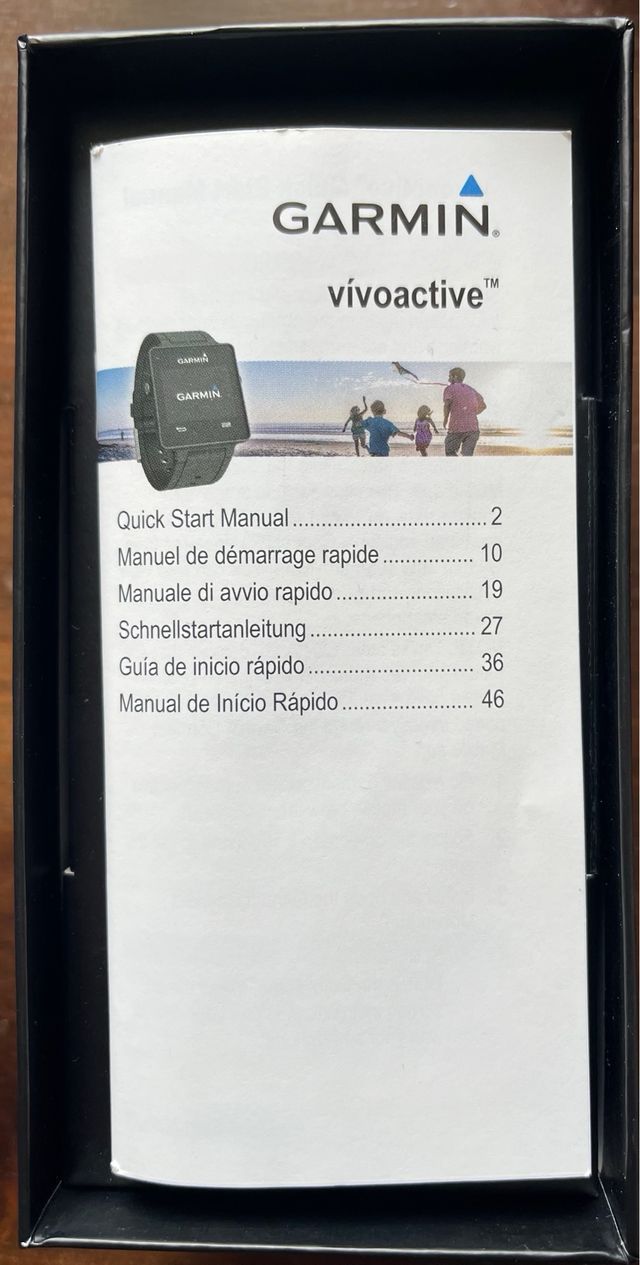 Smartwatch Garmin vivo active
