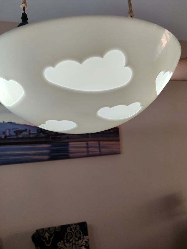 Lámpara Nubes Ikea
