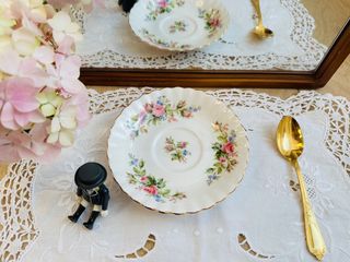 Set de té Royal Albert Moss rose 