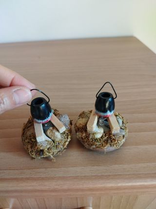 2 statue presepe