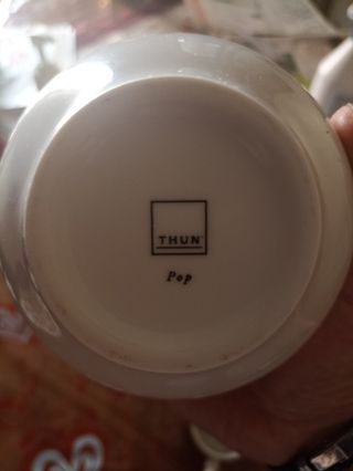 Set 2 Tazzine Thun Espresso con Zuccheriera Pop