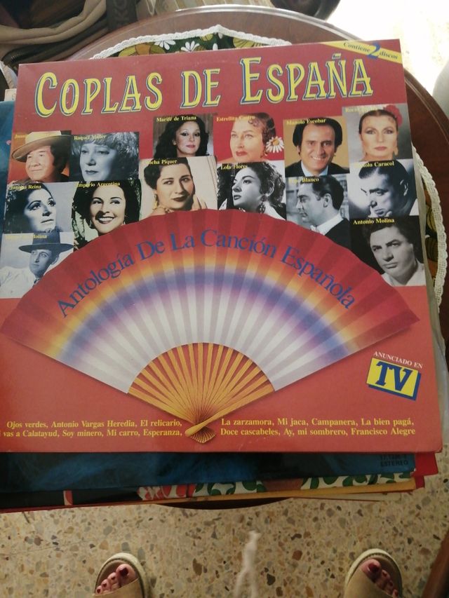 Vinilos LP lote folclóricas de España