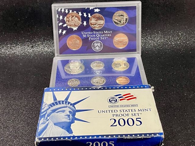 Set di monete proof degli Stati Uniti del 2005