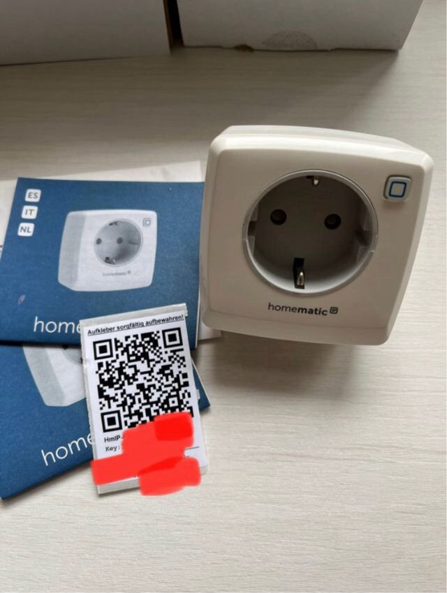 Homematic IP - Enchufe inteligente