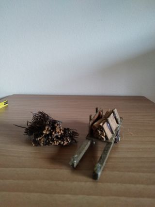 Carretto legna presepe
