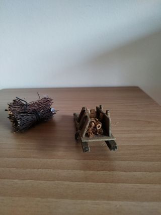 Carretto legna presepe