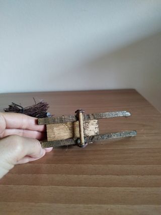 Carretto legna presepe