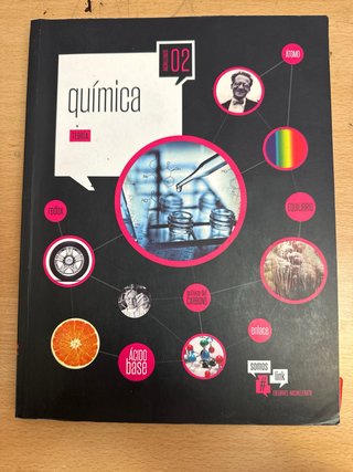 Libros de química segundo de bachiller
