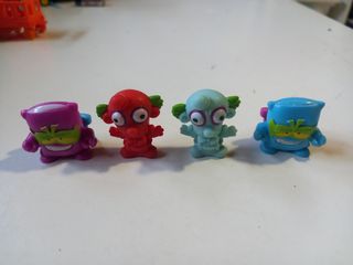 Tren superthings 3 bagones y 4 muñecos