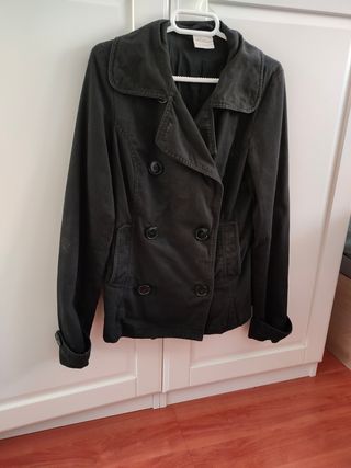 Americana negra tipo vaquera, Talla XS 