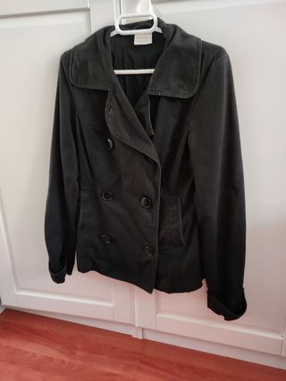 Americana negra tipo vaquera, Talla XS 