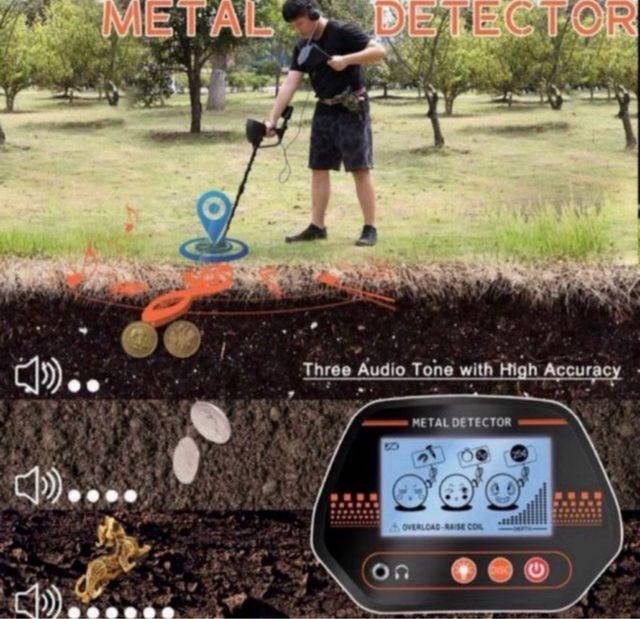 2 Detectores de metales nuevos