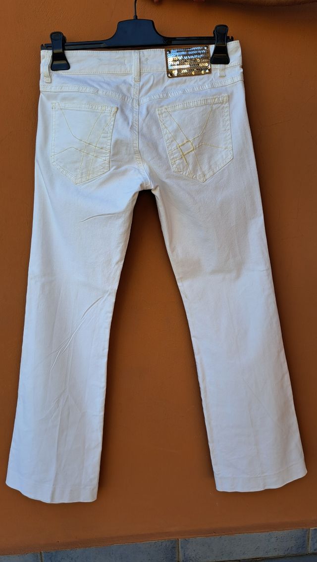 Pantalone donna PINKO bianco