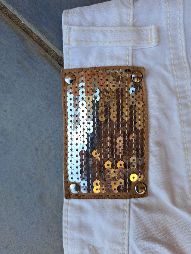 Pantalone donna PINKO bianco