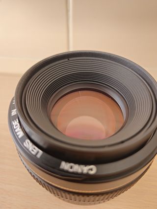 Objetivo canon 50mm 1.4
