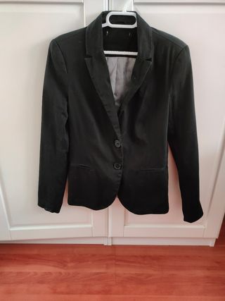 Americana negra fina, Talla S - M