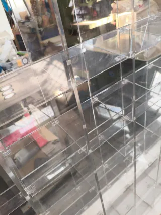 Mueble expositor metacrilato casillas