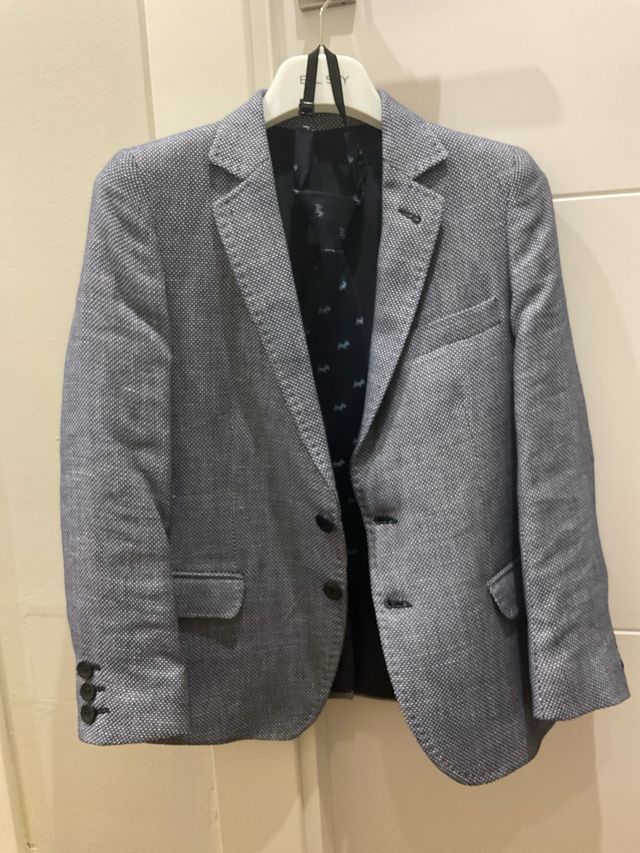 Americana comunion con corbata