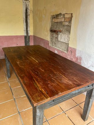 Mesa de teca para salón, porche etc
