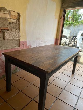 Mesa de teca para salón, porche etc