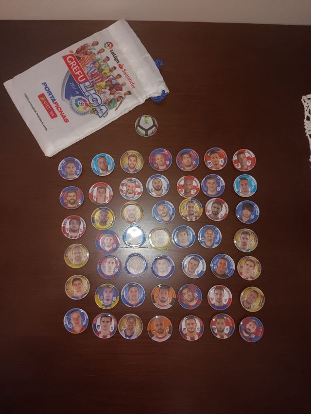 Tazos Grefusa fútbol