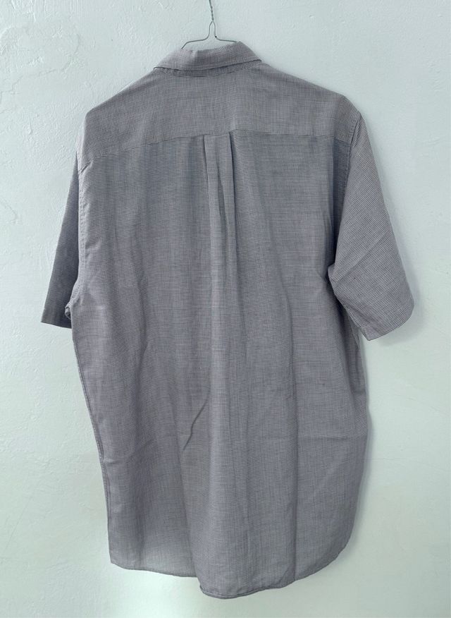 Camisa cuadriculada manga corta Pappa Jou
