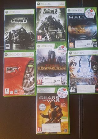Juegos Xbox 360  pack