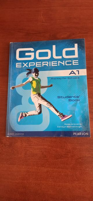 Libro de Inglés GOLD EXPERIENCE A1 de PEARSON