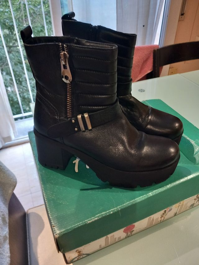 Botines negros