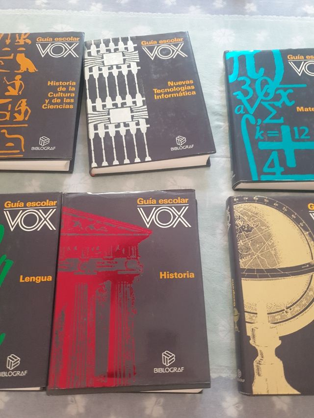 Colección de 11 libros Guía Escolar Vox