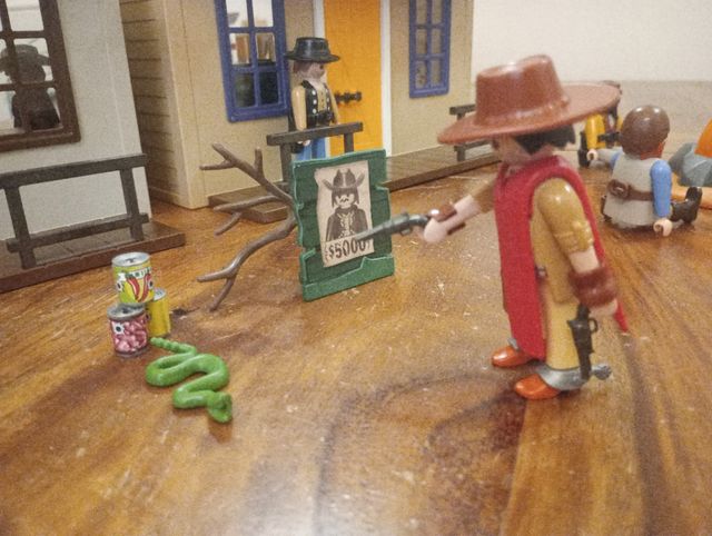 Playmobil oeste Banco - Sheriff